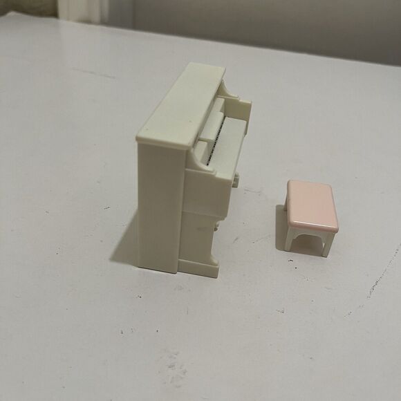Calico Critters Furniture Lot Piano Bench Sylvanian Families House Replacement - Picture 4 of 10